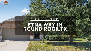 MLS House Tour: 6916 Etna Way in Round Rock, TX. - Charming Siena Home with Office & Bonus Room