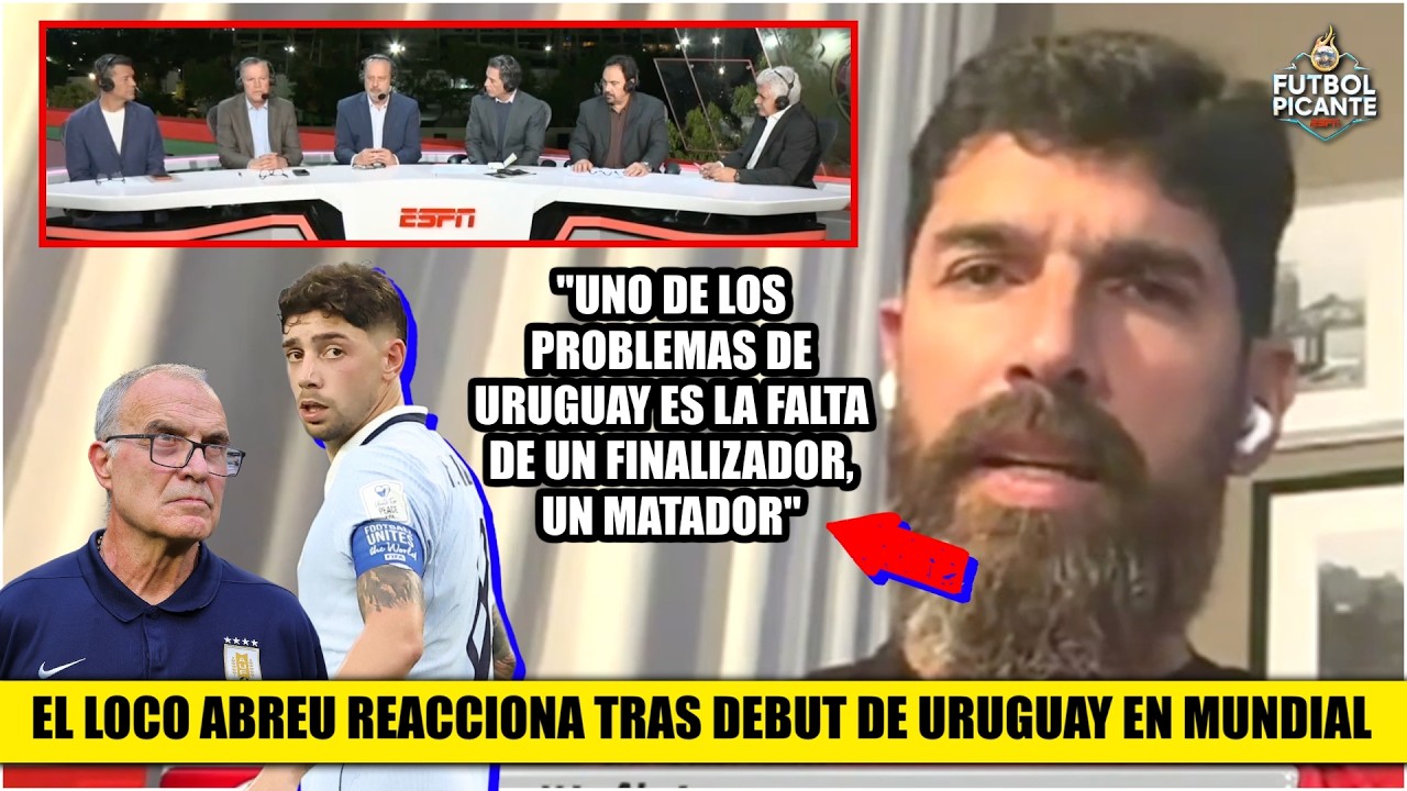 Sin filtros: LOCO ABREU detalló UNO a UNO problemas de URUGUAY en debut de MUNDIAL | Futbol Picante