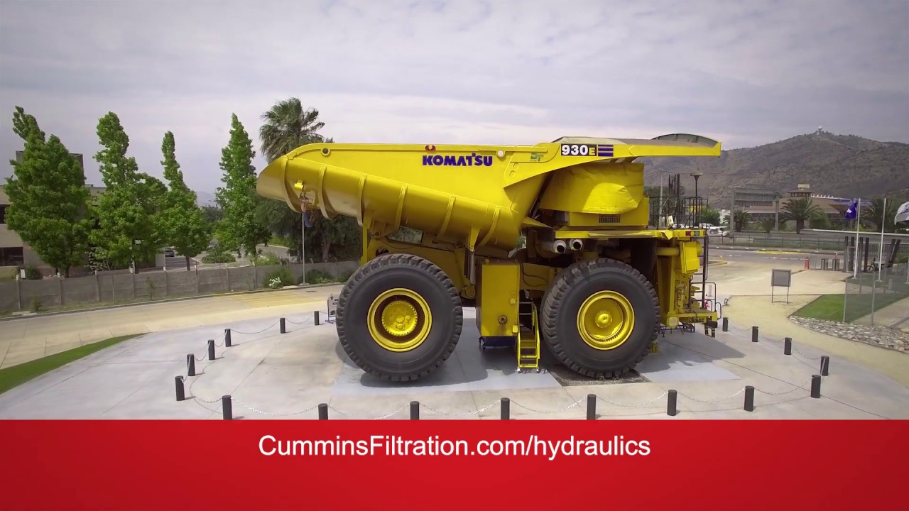 Fleetguard Hydraulic Filters for Caterpillar® and Komatsu® Equipment