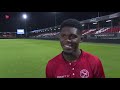 Almere City FC weer koploper na winst op Helmond Sport.