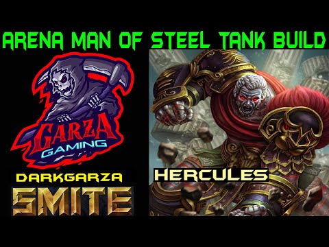 Hercules Smite Arena Man Of Steel Tank Build - This God is a Beast and Can Take a Beating!!!