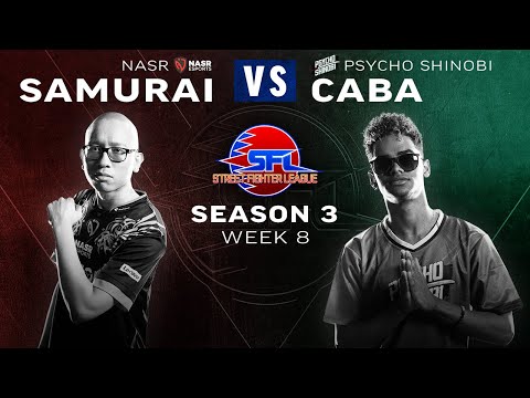 Samurai (Akuma) vs. Caba (Ryu) - Bo3 - Street Fighter League Pro-US - Season 3 Week 8