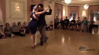 Sara Westin and Juan Pablo Canavire, show in Östersund 1/4