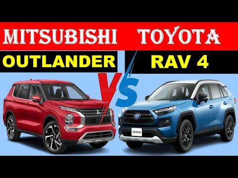 ALL NEW Mitsubishi OUTLANDER Vs ALL NEW Toyota RAV 4 | Which One Is Better ?