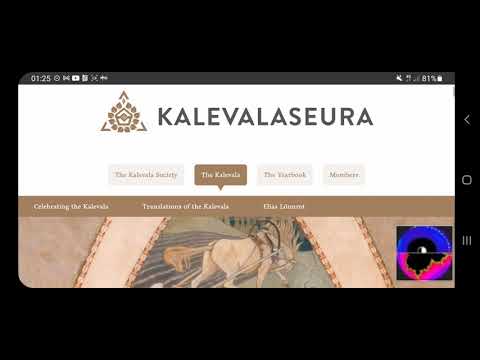 Ilmarinen and the heavenly pillar