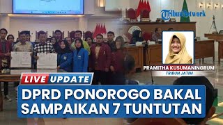 DPRD Ponorogo Terima Audiensi PMII & IMM, Mahasiswa Sampaikan 7 Tuntutan hingga Dialog Bersama Dewan