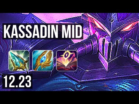 KASSADIN vs SYNDRA (MID) | Quadra, Legendary, 16/2/4, 1100+ games | EUW Grandmaster | 12.23