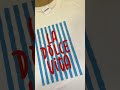 REMERA OVER ESTAMPADA ITALIAN LA DOLCE VITA