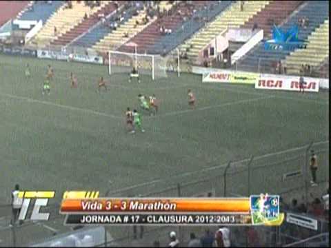 Jornada 17 - Resumen Vida 3-3 Marathón