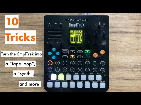 10 Tricks for Sonicware SmplTrek | “Tape Loop“, “Synth“ and More!