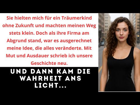 Meine Eltern schämten sich für mich – bis ich ihre Firma vor dem Bankrott rettete.“