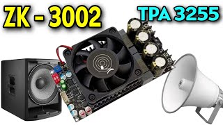 Download lagu Amplifier ZK-3002 TPA 3255 REVIEW mp3