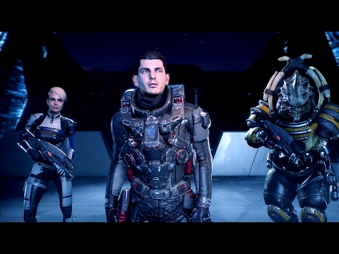 Mass Effect Andromeda Walkthrough Part 25 - "The Journey to Meridian" Mission with Commentary PS4