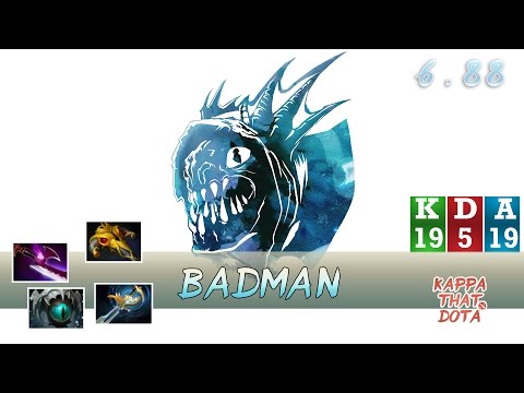 Badman playing Slark 8.3k MMR patch 6.88