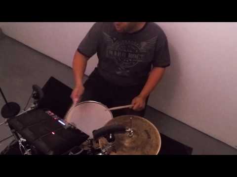 Redfootz having fun with hybrid drum setup - JB Samples