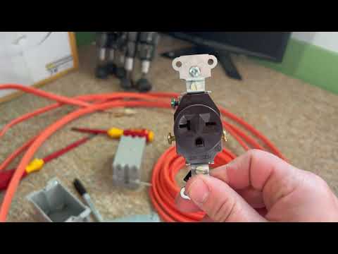 How to Wire a New 220v Outlet for Air Conditioning!
