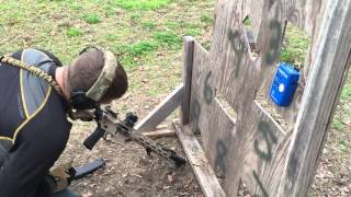 running the &quot;embrace the suck&quot; drill left handed with a rifle