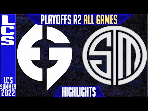 EG vs TSM Highlights ALL GAMES LCS Playoffs Summer 2022 Round 2 Lower Evil Geniuses vs Team Solomid