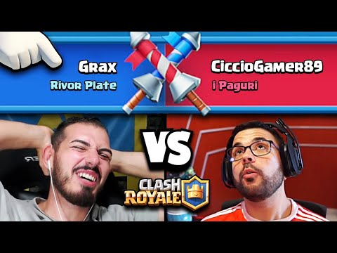 PARTITE ILLEGALI contro CICCIOGAMER89! - Clash Royale