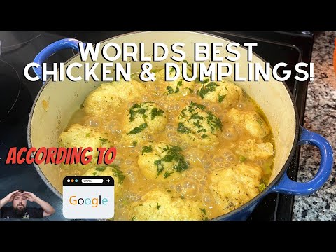 THE WORLD'S BEST CHICKEN & DUMPLING RECIPE? Review & How To