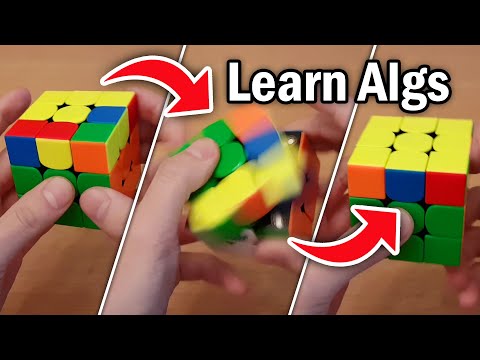Part of a video titled Rubik's Cube: How to Learn & Memorize Algorithms Faster!