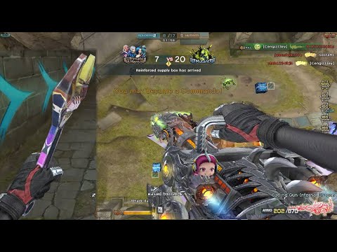 Crossfire NA ( Đột Kích Bắc Mỹ  ) 2.0 : Gatling Gun Infernal - Hero Mode X - Zombie v4