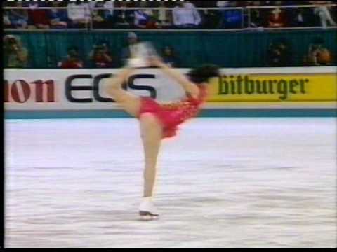1992 WC Ladies FP Kristi Yamaguchi