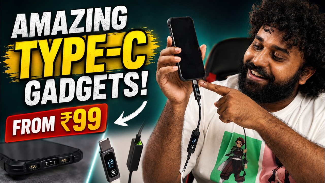 നിങ്ങളുടെ ഫോണിന് വേണ്ടി Useful Type - C Gadgets !