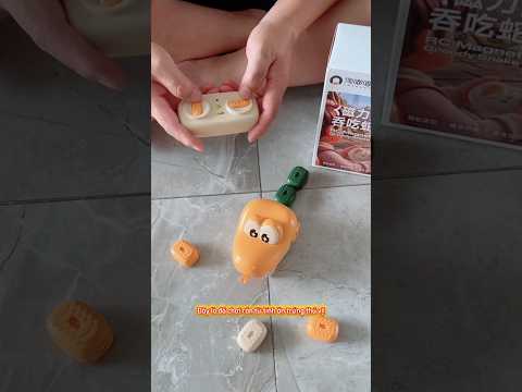 🧲🐍🐍So Tài Rắn Từ Tính Ăn Trứng Thú Vị! #funny
