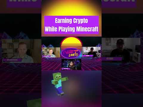 NiFTYQ - Earning Crypto While Playing Minecraft #shorts