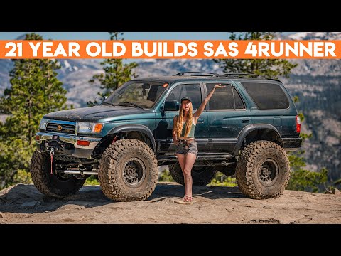 She BUILT This SAS 4Runner at 21 — And She WHEELS It HARD
