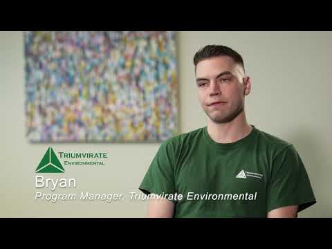 The Environmental Specialist with Triumvirate Environmental