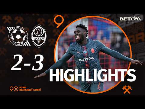 FK Kryvbas Kryvyi Rih 2-3 FK Shakhtar Donetsk 
