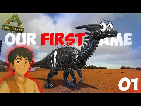 TAMING PARASAUR ARK...... LOST ISLAND......!!!