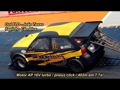 Gol FLD - 291km/h em 7.7s! João Tasso - Sapinho Câmbios
