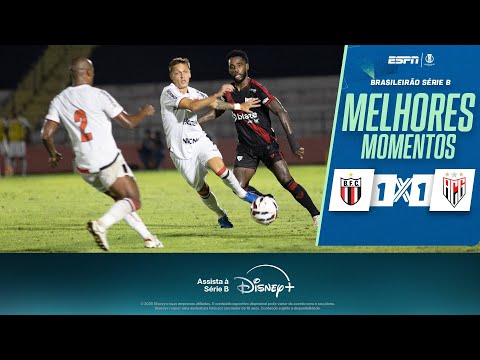 Gols e lances de Botafogo-SP x Atlético-GO