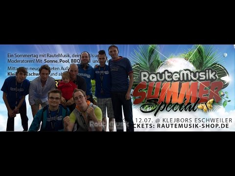 RauteMusik Summer Special 2014 mit DJFlyBeat, C-TraXx, Wurzi, Netix, iksi ... | Follow Me Around