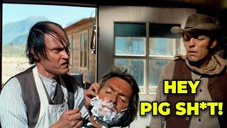 Never bother him when he’s shaving | Clint Eastwood