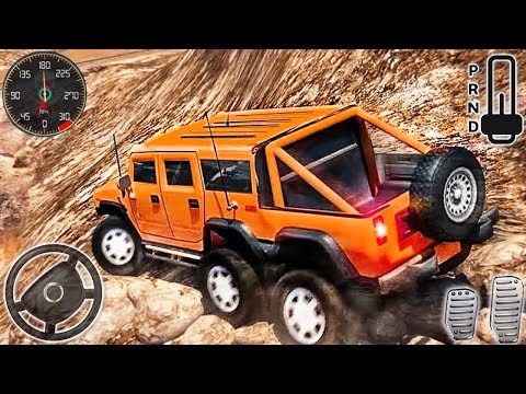 Extreme 6x6 Jeep Driving Offroad Truck Simulator - Android GamePlay