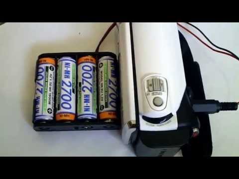 Camcorder unterwegs Laden mit AA Mignon Akkus - eflose #128