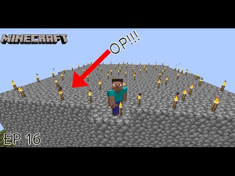 I made an op Xp farm...(ep 16 Minecraft survival)
