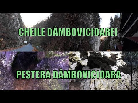 Toamna pe Cheile Dâmbovicioarei și la Peștera Dâmbovicioara