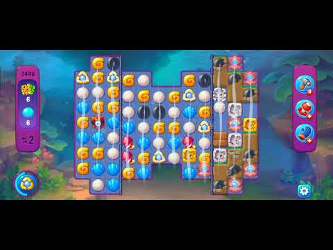 😎Fishdom mobile gaming. #viral #gaming #viralvideo #enjoy #video #fishdom #fish #shorts Level-2448