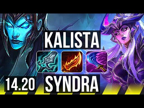KALISTA & Jax vs SYNDRA & Rell (ADC) | 9k comeback, 41k DMG, Godlike | EUW Diamond | 14.20