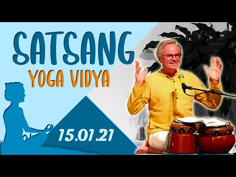 Ankommenssatsang + Meditation, Mantra, Kirtan mit Sukadev - Yoga Vidya Live 20:00 - 15.01.2021