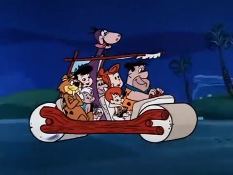 The Flintstones 1960 - 1966  Opening and Closing Theme (With Snippet)