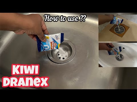 How to use Kiwi Dranex Drain Cleaner | Mr. Muscle Kiwi Dranex  Drain Cleaner | Kiwi Drain Cleaner