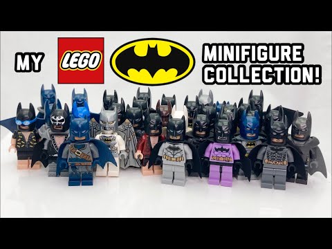 My Entire LEGO Batman Minifigure Collection!
