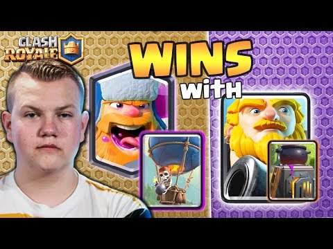 Surgical Goblin beats Jesus with Lumberjack Balloon and Royal Giant decks - Clash Royale