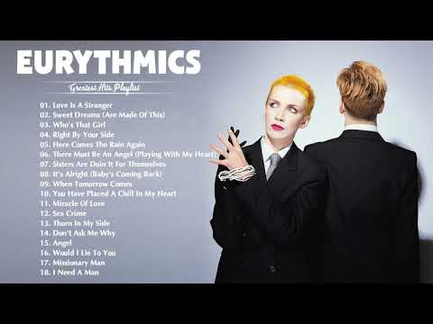 Eurythmics Greatest Hits Collection 2021 - Love Is A Stranger, Sweet Dreams, Who's That Girl,...